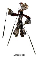 藏品(皮影戲偶—武髯)的圖片